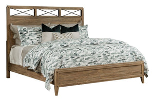 Kincaid Jackson Panel Bed Modern Forge King Headboard