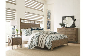 Kincaid Jackson Panel Bed Modern Forge King Headboard