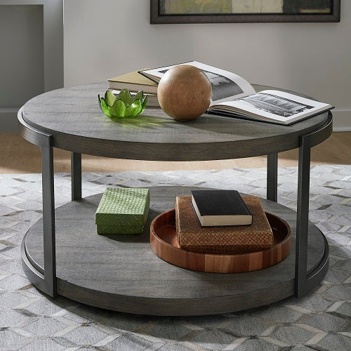 Liberty Modern View Round Cocktail Table