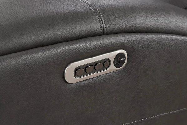 Parker House Belmont Autumn Fog Leather Zero-Gravity Power Recliner