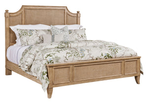American Drew Chastain Caramel King Panel Headboard