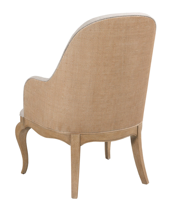 American Drew Chastain Caramel Medford Host Dining Armchair