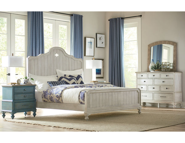 American Drew Laurel King Panel Bed Litchfield