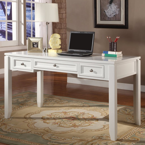 Parker House Boca Collection 57 Writing Desk in Cottage White Color