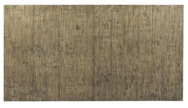 Kincaid Plank Road Rankin Rectangular Leg Table in Stone