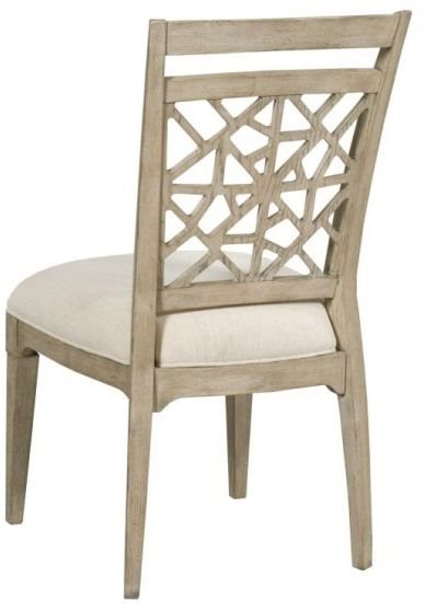 American Drew Vista Oyster Essex Side Chair