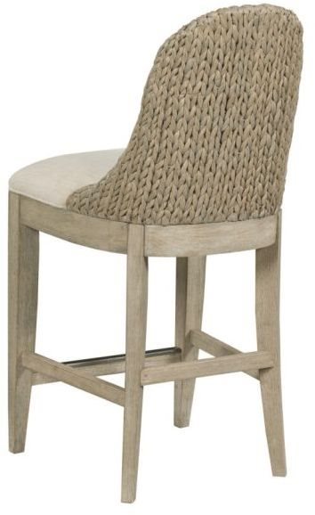 American Drew Vista Oyster Boca Woven Stool