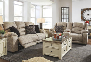 Bolanburg Pastoral Charm Castered Coffee Table with 4-Drawer Lift Top Two-tone