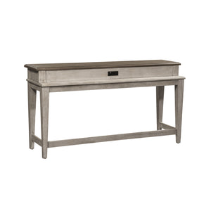 Liberty Furniture Antique White Antique White Furniture Heartland Console Bar Table