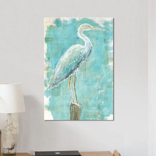 Lauren Galleries Coastal Egret I Wall Art