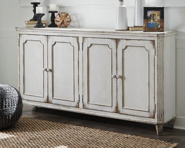 Mirimyn 2-Door Accent Cabinet Antique White