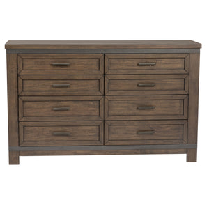 Liberty Furniture Thornwood Hills Rock Beaten Gray Dresser
