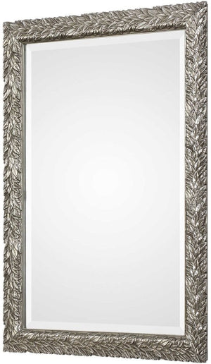 Uttermost Evelina Silver Leaves Mirror
