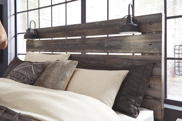 Drystan Urban Foundry Queen Panel Headboard with USB Multi