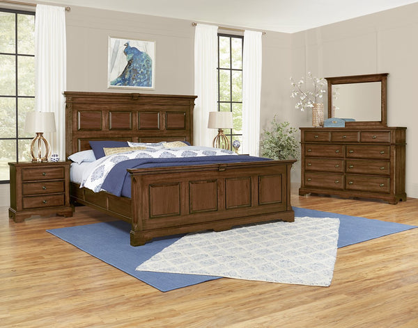 Vaughan-Bassett Heritage Amish Cherry 3-Drawer Nightstand