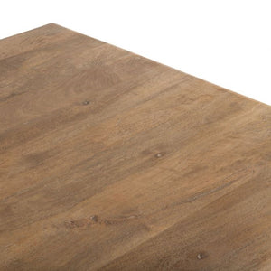Home Trends Design San Rafael 72-Inch Rectangle Mango Wood Dining Table