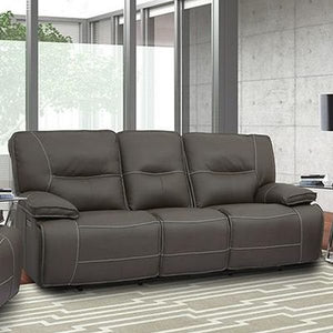 Parker House Spartacus Power Reclining Sofa in Haze Color