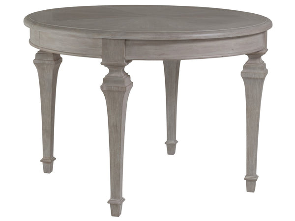 Artistica Home by Lexington Cohesion Program Aperitif Round/Oval Dining Table Dark Gray