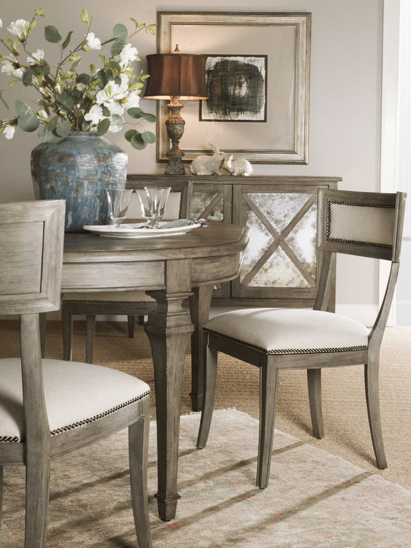 Artistica Home by Lexington Cohesion Program Aperitif 20 Inch Wood Side Chair Light Brown/Beige