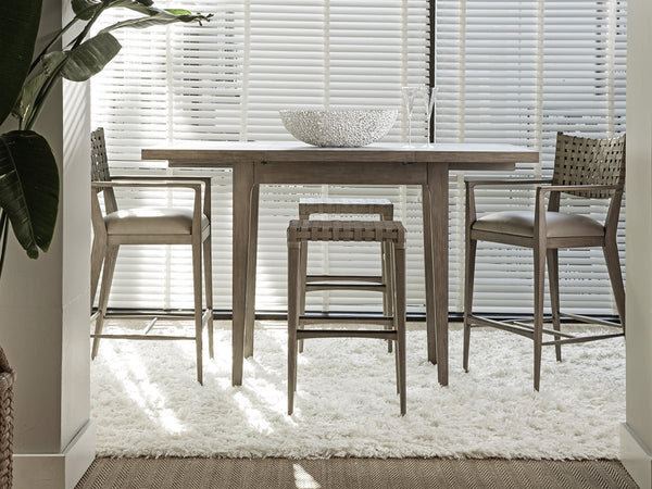 Artistica Home by Lexington Cohesion Program Milo Leather Backless Barstool