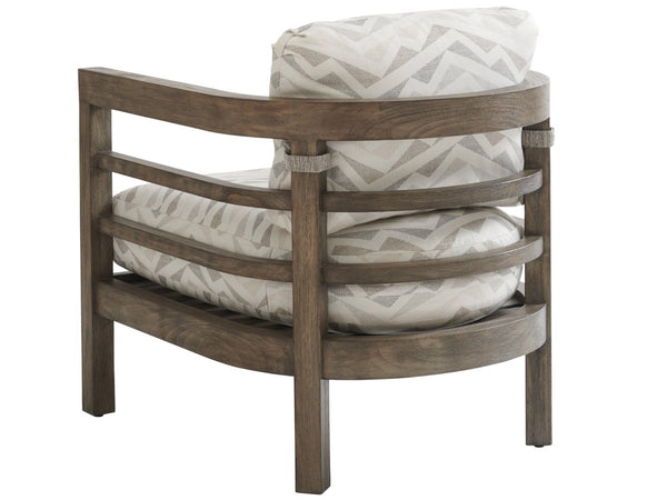 Tommy Bahama Outdoor by Lexington La Jolla Taupe, Gray & Patina Lounge Chair