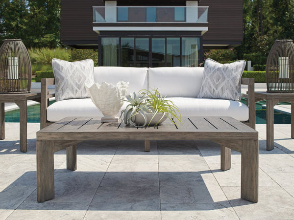Tommy Bahama Outdoor by Lexington La Jolla Rectangular Cocktail Coffee Table