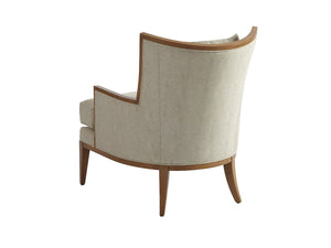 Barclay Butera Upholstery by Barclay Butera Atwood Chair with Light Brown Fabric