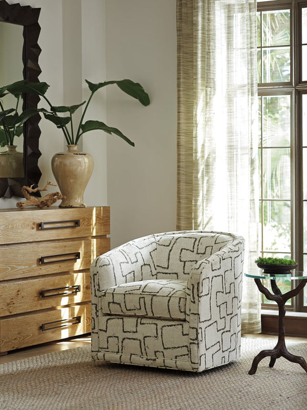 Tommy Bahama Home by Lexington Los Altos Colton Swivel Barrel Chair