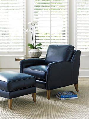 Tommy Bahama Home by Lexington Twin Palms Coconut Grove Leather Chair