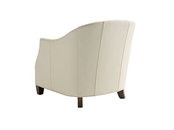 Ariana by Lexington Escala Leather Barrel Armchair