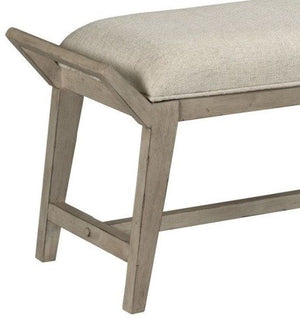 American Drew West Fork Taupe Bench