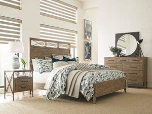 Kincaid Jackson Panel Bed Modern Forge King Headboard