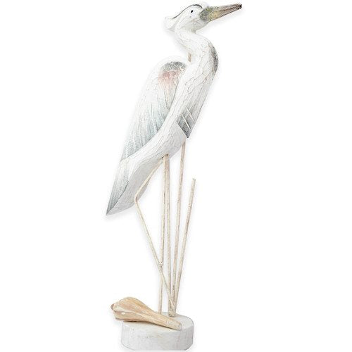 T.I. Design Antique Nautical Heron Large Tabletop