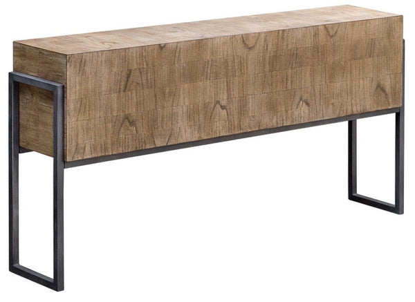 Uttermost Nevis Light Oatmeal Sofa Table