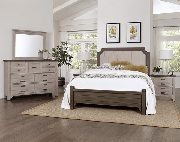 Vaughan-Bassett Bungalow Folkstone Upholstered Queen Headboard