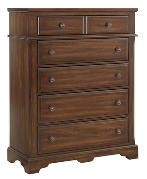 Vaughan-Bassett Heritage Amish Cherry 5-Drawer Chest