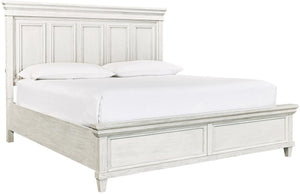 Aspenhome Caraway Aged Ivory Queen Panel Headboard