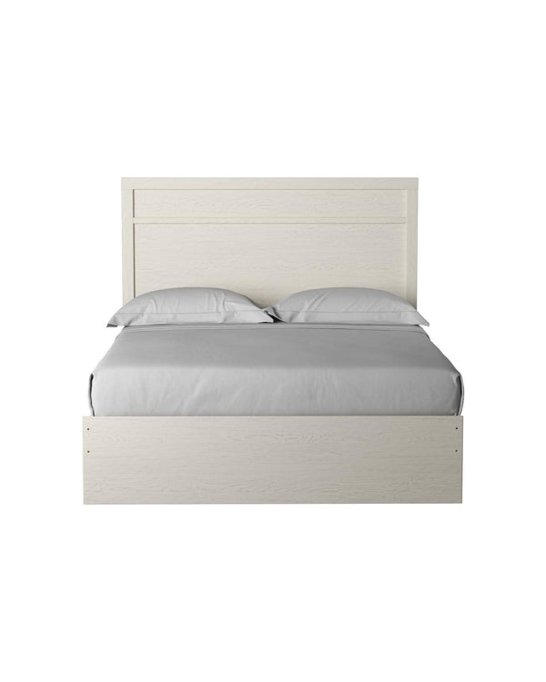 Stelsie Queen Panel Bed White