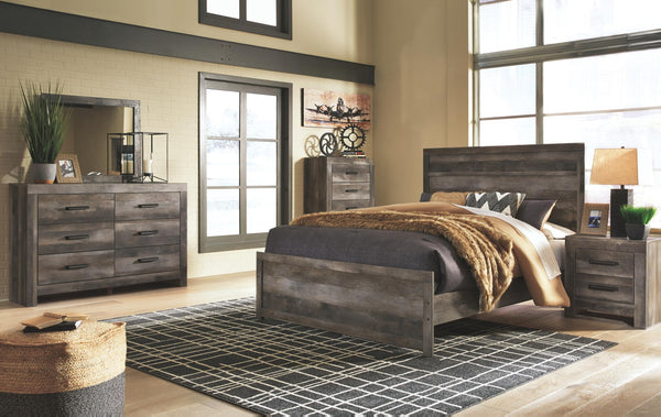 Wynnlow Queen Panel Bed Gray