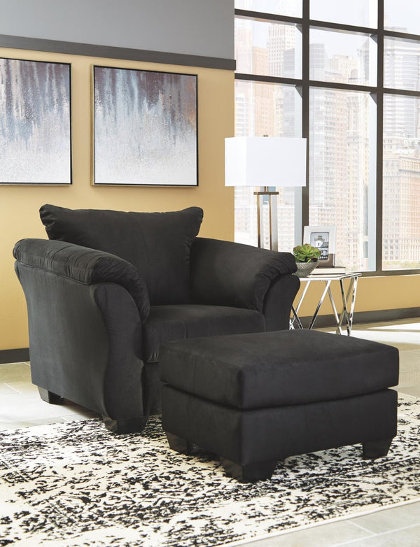Darcy Boho Haven Stationary Chair Black