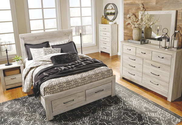 Bellaby Pastoral Charm 5-Drawer Chest Whitewash