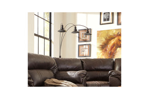 Ashley Sheriel Floor Lamp Black Signature Design