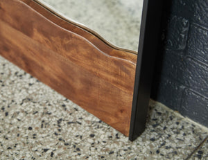 Ashley Panchali Floor Mirror Brown/Black Signature Design