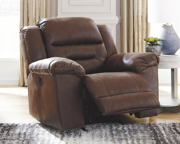 Stoneland Power Rocker Recliner Chocolate