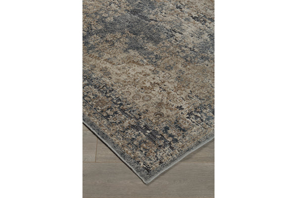 Ashley South Large Blue/Beige Rug