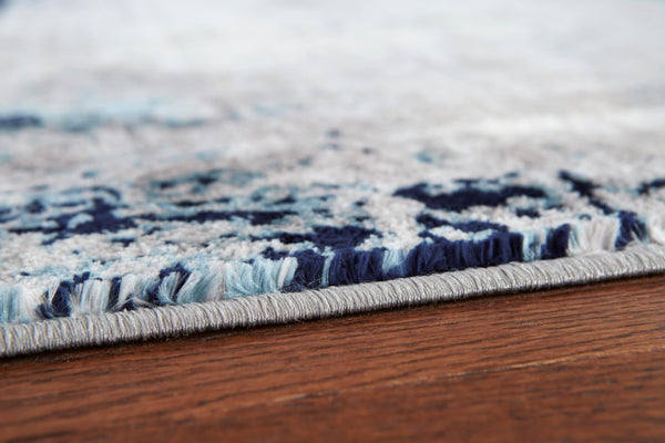 Ashley Leonelle Large Rug Cream/Blue/Gray Signature Design