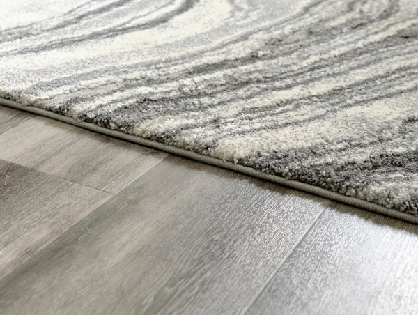 Ashley Wysdale Medium Rug Cream/Gray Signature Design