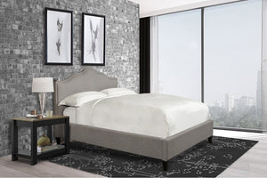 Parker House Jamie Collection King Bed in Falstaff Grey Color