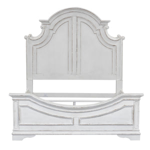 Liberty Furniture Complete Queen Bedroom Set Panel Bed, Dresser, Mirror & Nightstand Magnolia Manor