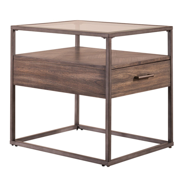 Liberty Furniture Jamestown 3-Piece Tobacco Cocktail & End Table Set